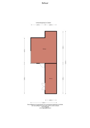Floorplan - 's-Heerenbergseweg 24, 7038 CC Zeddam